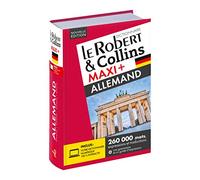 Dictionnaire Le Robert & Collins Maxi Plus Allemand et sa Version Numérique à Télécharger