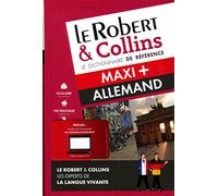 Le Robert & Collins Maxi + Français-Allemand Et Allemand-Français - Avec Carte De Téléchargement