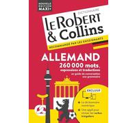 Dictionnaire Le Robert & Collins Maxi Plus allemand et sa version numérique à télécharger PC - Nouvelle édition