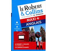 Dictionnaire Le Robert & Collins Maxi Plus anglais et sa version en ligne à télécharger PC