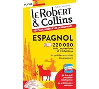 Dictionnaire Le Robert & Collins Poche espagnol et sa version numérique à télécharger PC - Nouvelle édition