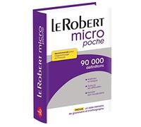 Dictionnaire Le Robert Micro Poche: Relié