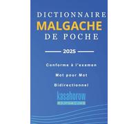 Dictionnaire Malgache de Poche: Malgache-Français, Français-Malgache