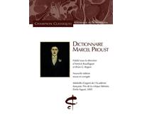 Dictionnaire Marcel Proust - Collectif - Honore Champion Eds - broché - Essai