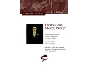Dictionnaire Marcel Proust - Collectif - Honore Champion Eds - broché - Essai
