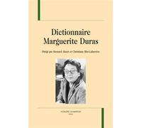 Dictionnaire Marguerite Duras - Bernard Alazet - Honore Champion - broché - Dictionnaire et encyclopédie