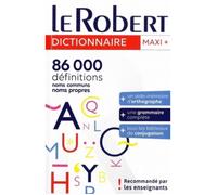 Le Robert Maxi Plus langue française