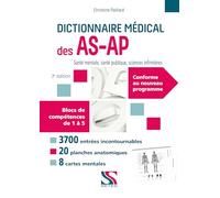 Dictionnaire médical des AS-AP + 20 planches anatomiques