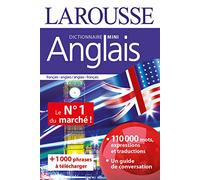 Dictionnaire mini anglais