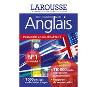 Dictionnaire mini anglais