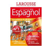 Dictionnaire Mini Espagnol - Collectif - Larousse - broché - Dictionnaire et encyclopédie