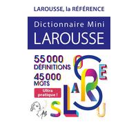 Dictionnaire Mini Larousse - Collectif - Larousse - broché - Dictionnaire et encyclopédie