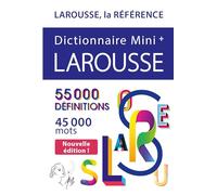 Collectif – Dictionnaire Mini Plus Larousse – Dictionnaire et encyclopédie – Broché