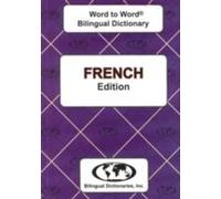 Dictionnaire mot à mot anglais-français et français-anglais