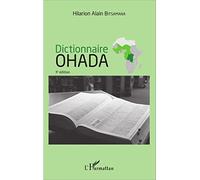 Hilarion Alain Bitsamana – Dictionnaire OHADA – 3e édition – broché