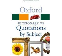 Dictionnaire Oxford des citations par sujet