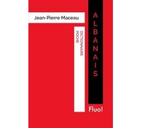 Dictionnaire Poche Albanais
