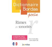 Dictionnaire poche des rimes et sonorités: Sous la direction de Jean Pruvost
