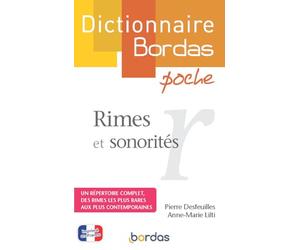 Dictionnaire poche des rimes et sonorités: Sous la direction de Jean Pruvost
