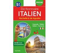 Dictionnaire Poche Hachette De Agostini - Bilingue Italien