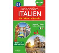 Collectif – Dictionnaire de poche Hachette De Agostini – Français-Italien, Italien-Français