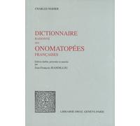 Dictionnaire Raisonné Des Onomatopées Françaises