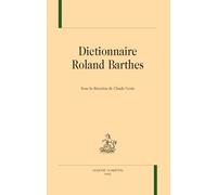 Dictionnaire Roland Barthes