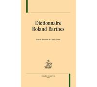 Dictionnaire Roland Barthes