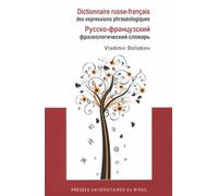 Dictionnaire russe français des expressions phraseologiques