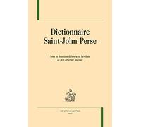 Dictionnaire Saint-John Perse