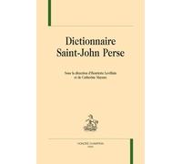 Dictionnaire Saint-John Perse