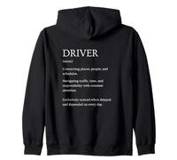 Dictionnaire Sarcastique de définition du conducteur drôle Sweat à Capuche