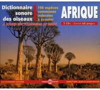 Oiseaux d afrique/dictionnaire sonore des 198 especes CD