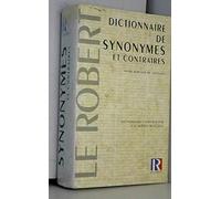 Dictionnaire synonymes et contraires