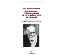 Dictionnaire terminologique de la systématique du langage – L'Harmattan