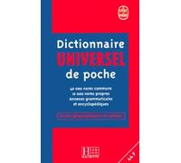 Dictionnaire universel de poche