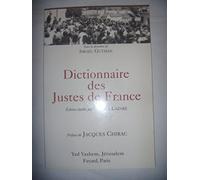 Collectif – Dictionnaires des Justes de France