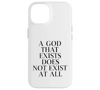 Dicton drôle théologiens philosophes Sciences humaines Coque pour iPhone 14