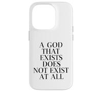 Dicton drôle théologiens philosophes Sciences humaines Coque pour iPhone 14 Pro