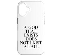 Dicton drôle théologiens philosophes Sciences humaines Coque pour iPhone 16
