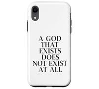 Dicton drôle théologiens philosophes Sciences humaines Coque pour iPhone XR