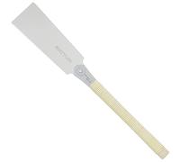 DICTUM Ryoba Seiun Scie japonaise 210 mm - Scie à traction originale pour bois de meubles et bois sec | Scie professionnelle avec denture trapézoïdale / triangulaire et poignée traditionnelle | Scie à