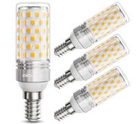 DiCUNO Ampoule LED E14 10W, Équivalent 130W halogène, 1350lm, 2700K Blanc chaud, Petit culot à vis E14, Ampoule Maïs LED Non-dimmable, Lot de 4