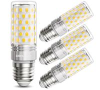 DiCUNO Ampoule LED E27 10W, Équivalent 130W halogène, 1400lm, 4000K Blanc neutre, Petit culot à vis E27, Ampoule Maïs LED Non-dimmable, Lot de 4