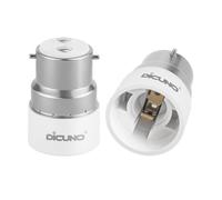 DiCUNO B22 vers E14 Adaptateur de Douille, Douille Base de lampe, Lot de 2