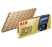 DID (520ERV7118ZB) Gold 118 Link High Performance ERV7 Series X-Ring Chain with Connecting Link