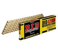 DID Catena Standard Oro-oro 428hd/120 Catena Aperta avec clip Fermeture