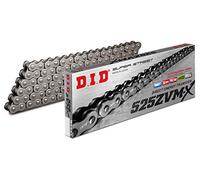 DID Chaîne DID ZVM-X 520 525 530 argent avec attache rapide à rivet