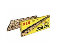 D.I.D Racing Chain Chaîne 525VX3 Dorée 122 maillons