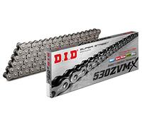 D.I.D Racing Chain Chaîne 530 ZVMX 106 maillons (avec bague) ouverte avec serrure à riveter